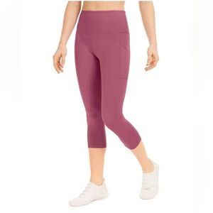 Ideology Purple High-Waisted Leggings